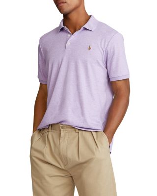 men's classic fit soft cotton polo