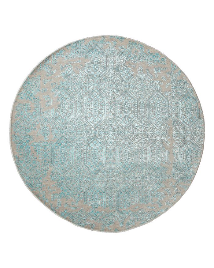 Bloomingdale's Transitional 805134 Round Area Rug, 8' X 8' - 100% Exclusive In Beige