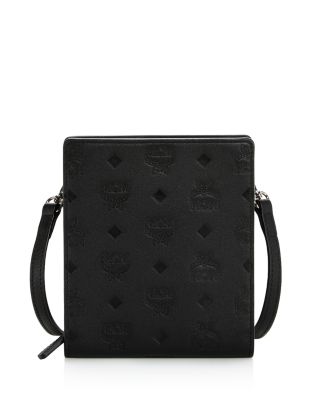 mcm klara monogram leather tote bag