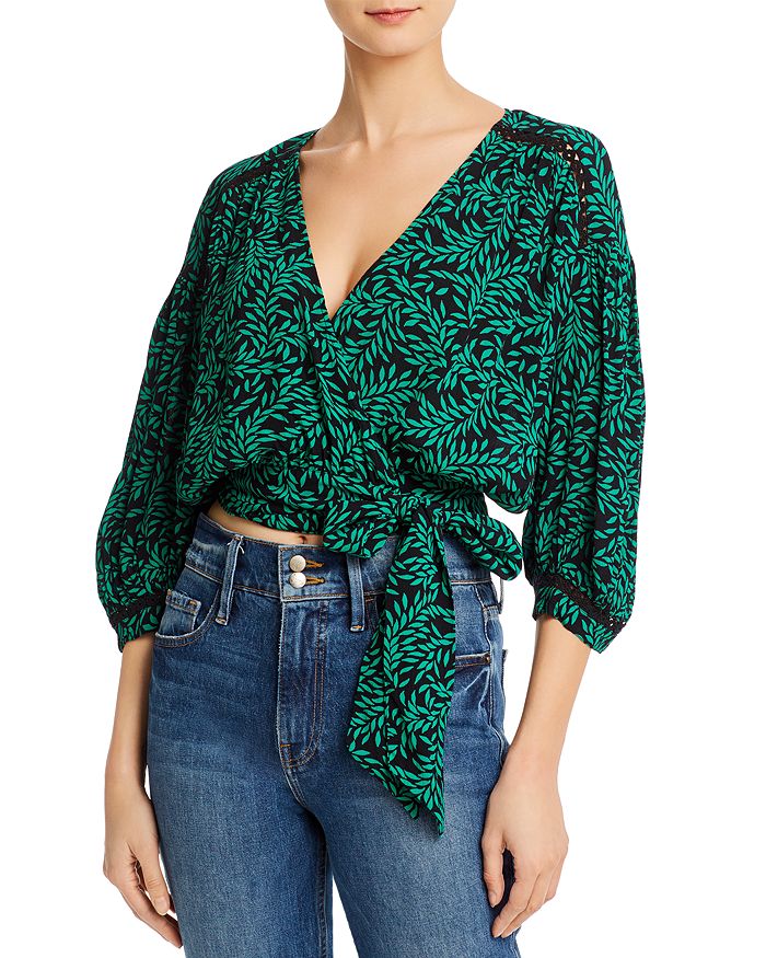 Wrap Blouses For Women - Bloomingdale's