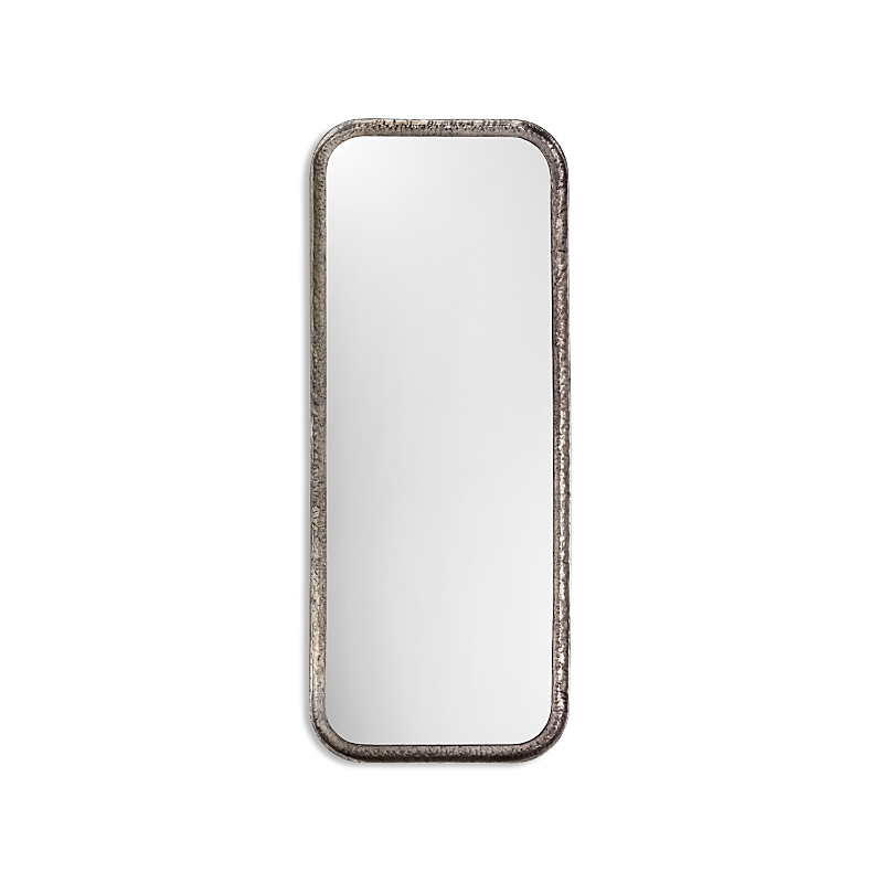 Jamie Young Capital Mirror In Silver Leaf
