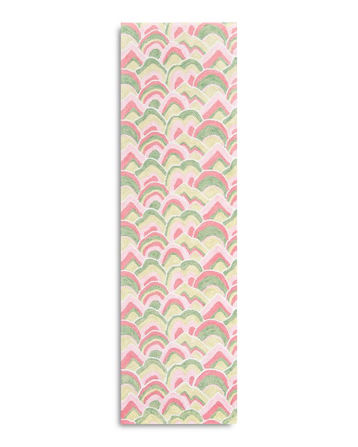 Madcap Cottage Embrace Emb-1 Runner Area Rug, 2'3 X 8' In Pink
