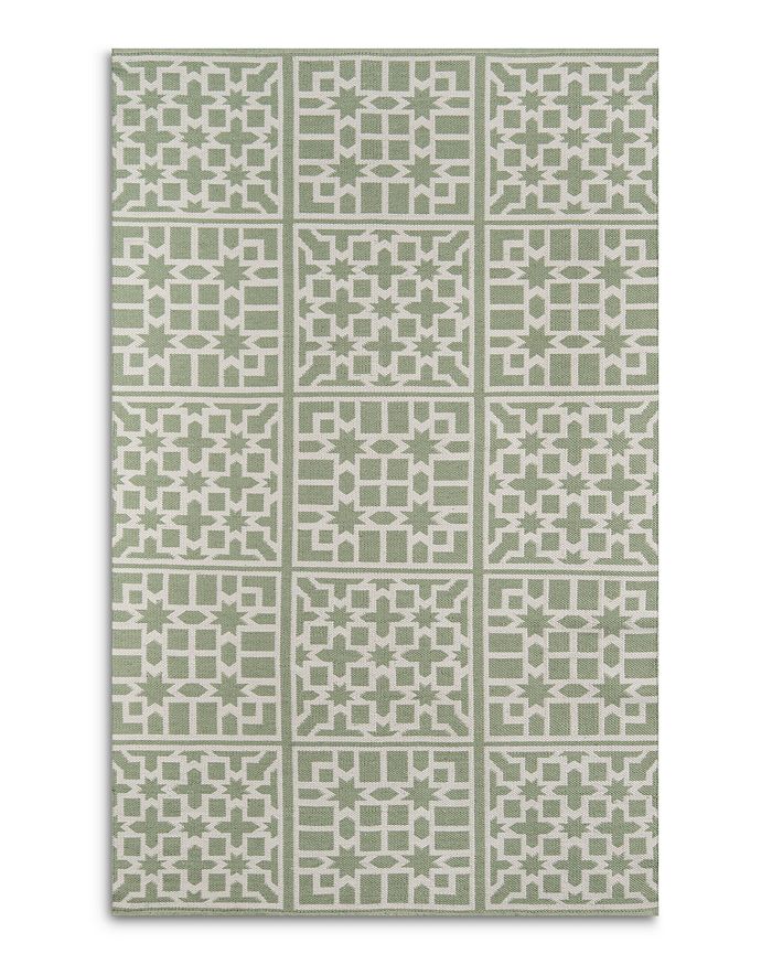 Madcap Cottage Palm Beach Pam-1 Area Rug, 7'6 X 9'6 In Green