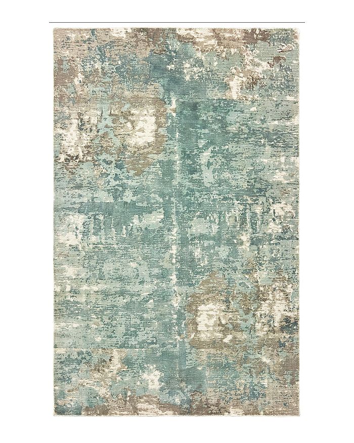 Oriental Weavers Formations 70005 Area Rug, 9' X 12' In Blue/gray