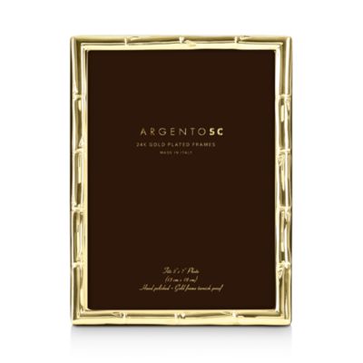 Argento SC - Bamboo Gold 5" x 7" Picture Frame