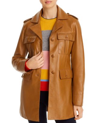 Tory Burch Sgt. Pepper Leather Jacket | Bloomingdale's