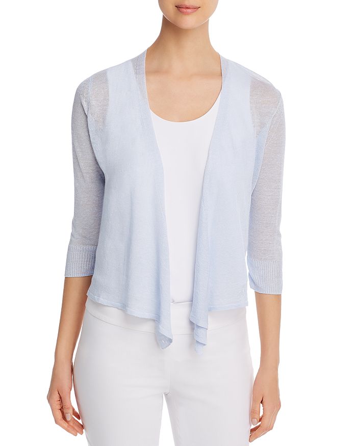 Nic And Zoe 4-way Lightweight Cardigan In Light Sky