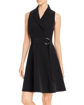 tahari fit and flare dress