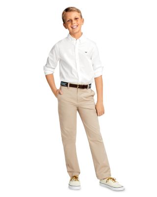 chino pants with white shirt