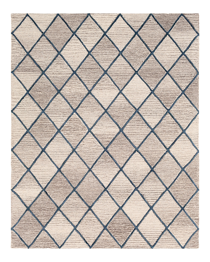 Shop Surya Eaton Eat-2301 Area Rug, 4' X 6' In Taupe/brown/beige/navy