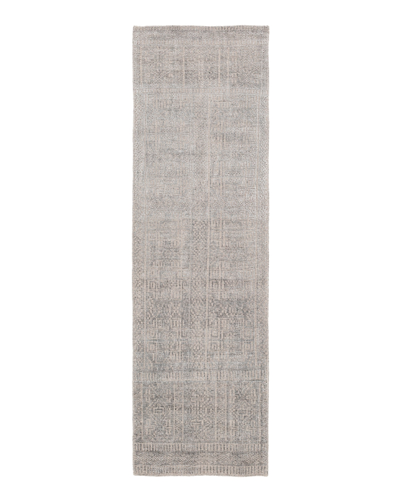 Surya Livorno Lvn-2302 Runner Area Rug, 2'6 X 8' In Medium Gray/taupe