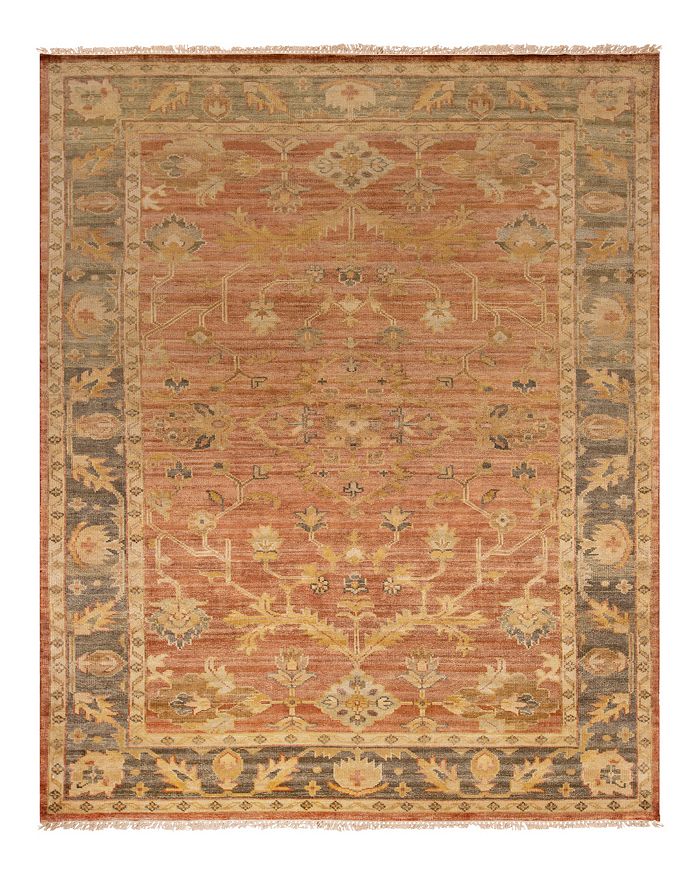 Surya Hillcrest Hil-9009 Area Rug, 2' X 3' In Tan/brown/red/sage