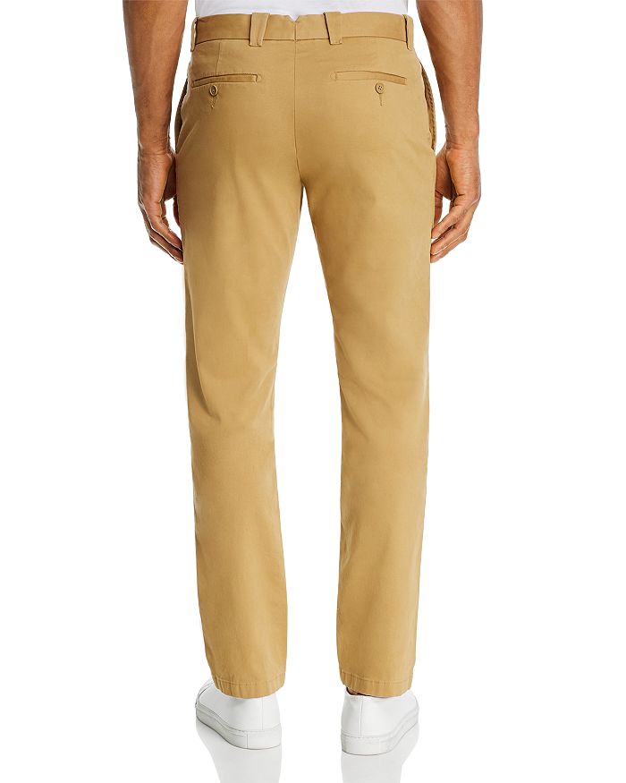Shop The Men's Store At Bloomingdale's Tailored Fit Chinos - 100% Exclusive In Khaki