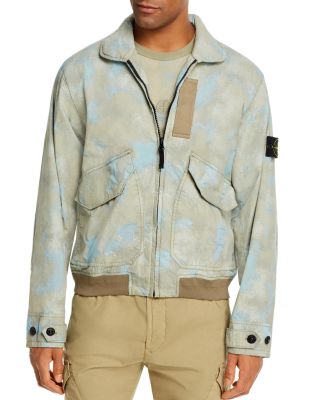 stone island floral jacket