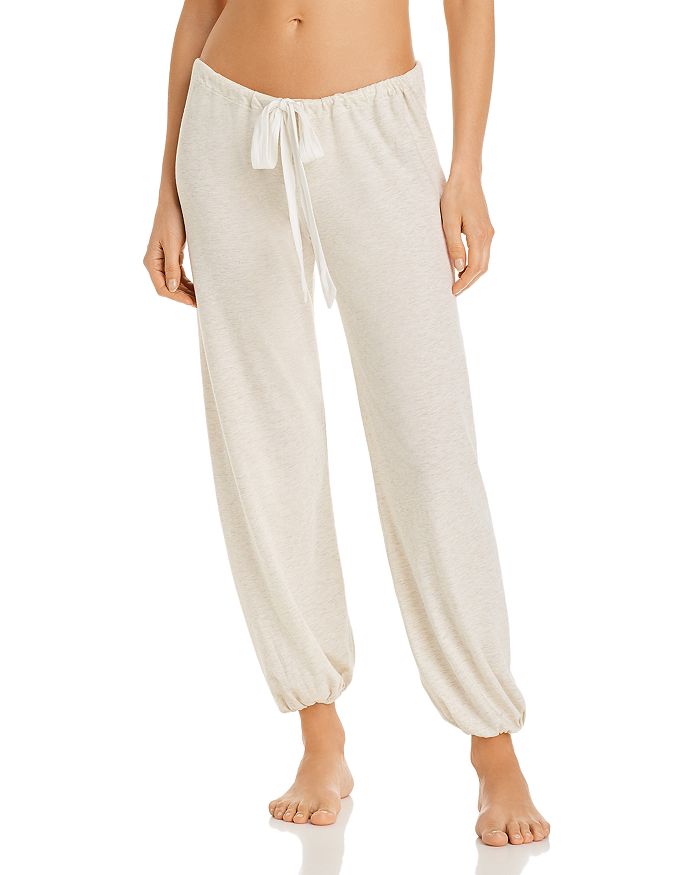 Eberjey Womens Heather Cropped Pant