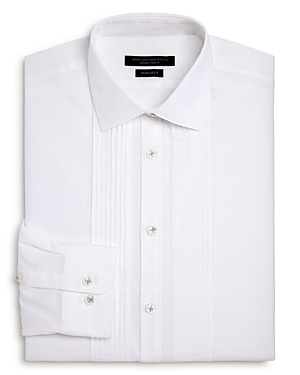 John Varvatos Star Usa Andrew Cotton-Blend Regular Fit Dress Shirt
