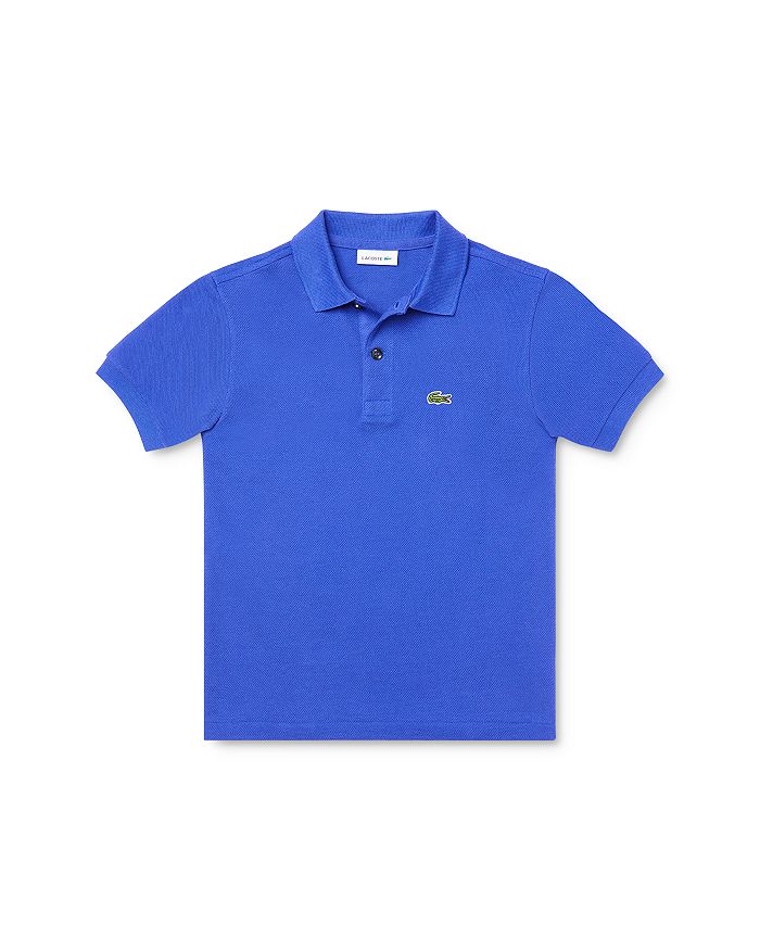 Lacoste Babies' Boys' Classic Pique Polo Shirt - Little Kid, Big Kid In Bright Blue