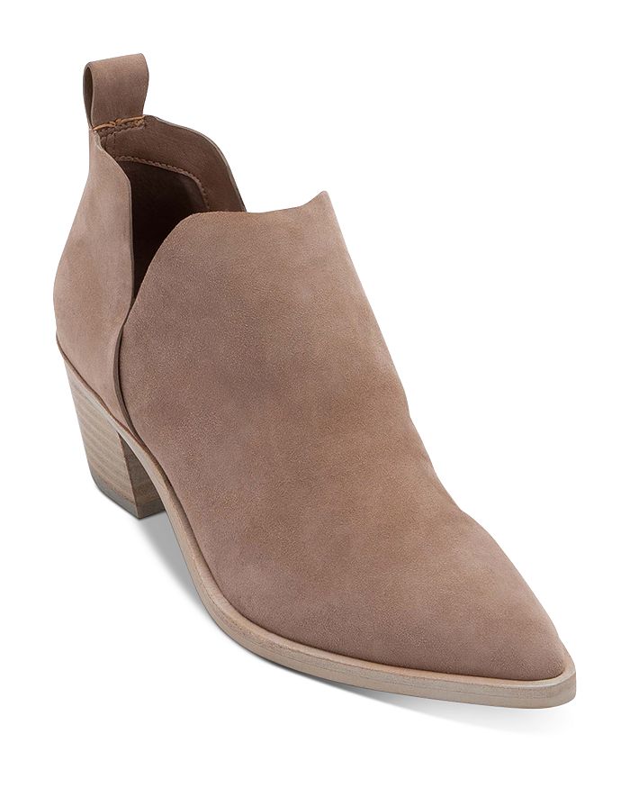 Dolce Vita Women's Sonni Ankle Booties In Almond Suede