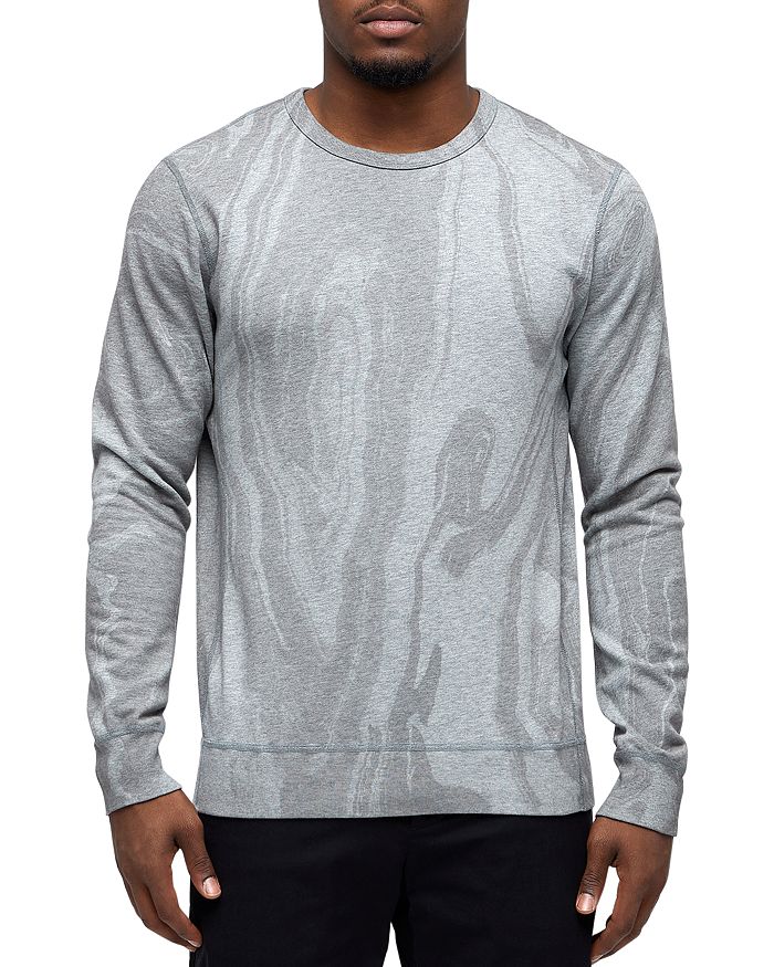 WINGS + HORNS WINGS AND HORNS COTTON VERTICAL DYED SWEATSHIRT,WI-3280