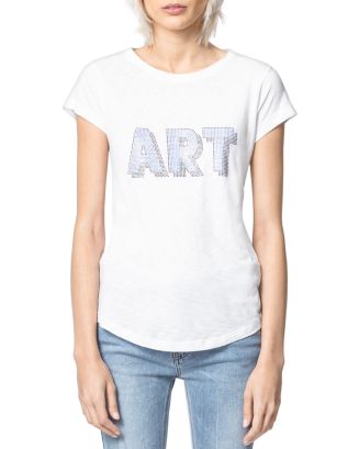 Zadig & Voltaire Graphic Print T-Shirt | Bloomingdale's