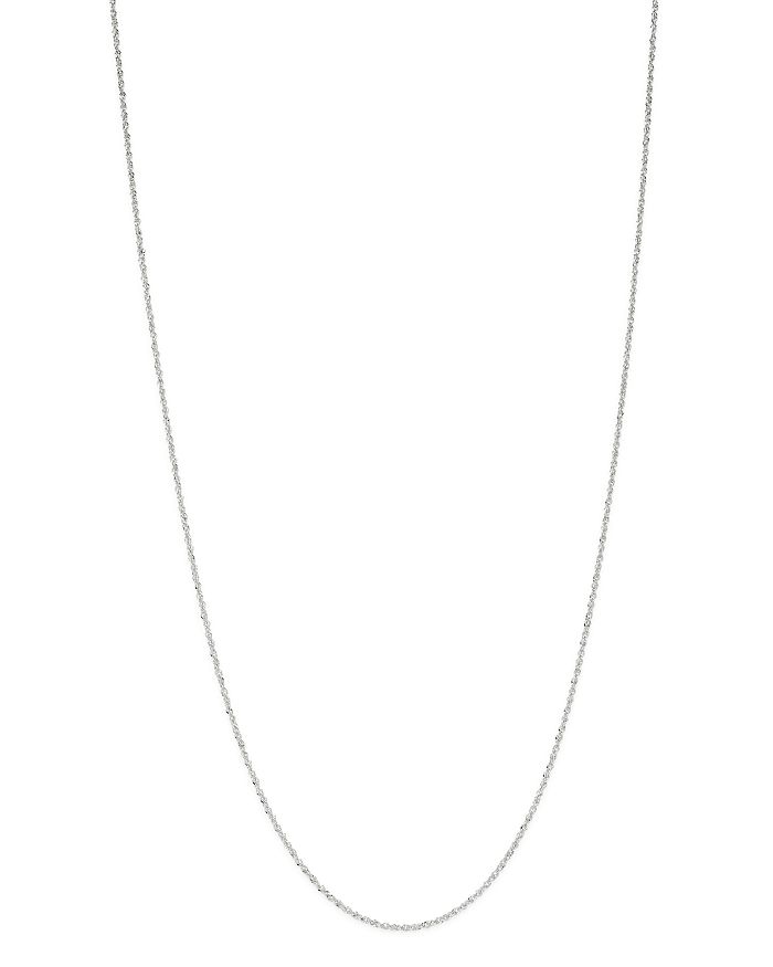Bloomingdale's Perfectina Link Chain Necklace In 14k White Gold - 100% Exclusive