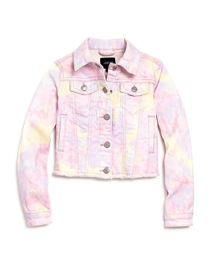 Girls tie dye denim jacket online