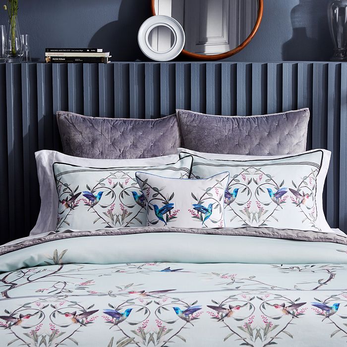TED BAKER HIGHGROVE MINT DUVET COVER SET, KING
