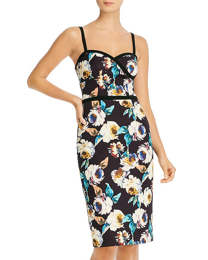 Black halo daria jumpsuit sales