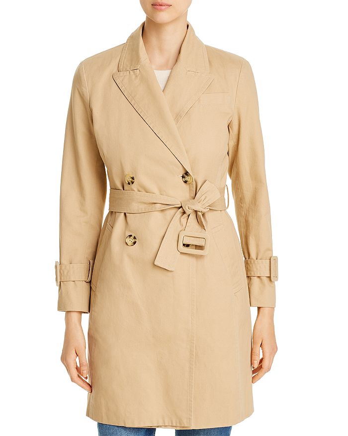 AVEC LES FILLES DOUBLE-BREASTED TRENCH COAT - 100% EXCLUSIVE,67693
