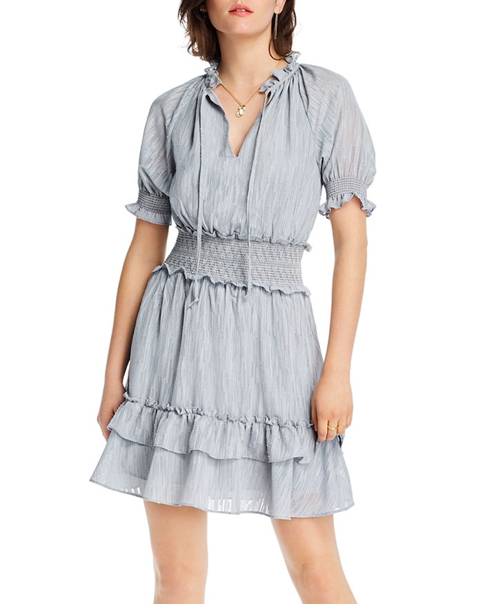 Lini Meredith Smocked Waist Dress - 100% Exclusive In Blue Ice