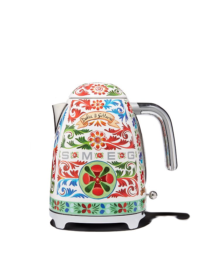 1.7 L Electric Kettle with Thin Chrome Trim Band - Painted