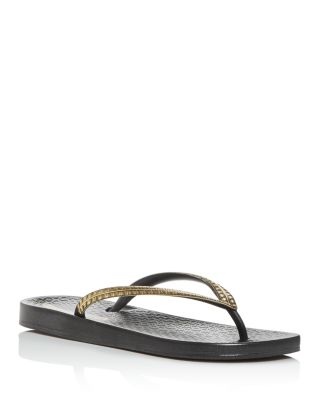 ipanema flip flops with bow