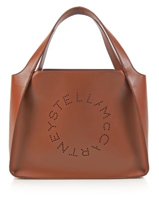 STELLA MCCARTNEY Made In Italy Circle Logo Open Weave Shoulder Bag main image 0