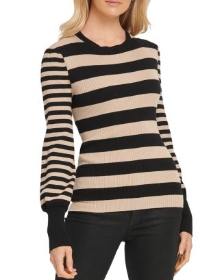 DKNY - Striped Sweater Shorts