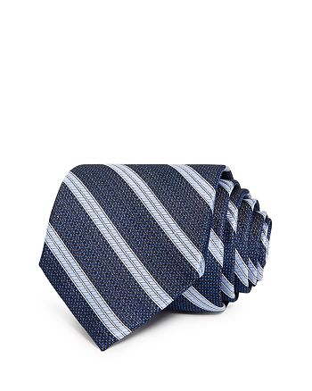 The Men's Store at Bloomingdale's - Fulton Textured Stripe Silk Classic Tie - 100% Exclusive