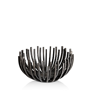 Regina Andrew Design Design Webbed Circle Bowl In Blackened Iron