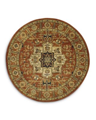 Jaipur JA33 Round Area Rug, 8' x 8'