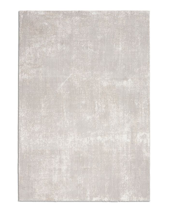 Nourison Silky Textures Sly01 Area Rug, 3'11 X 5'11 In Ivory/gray