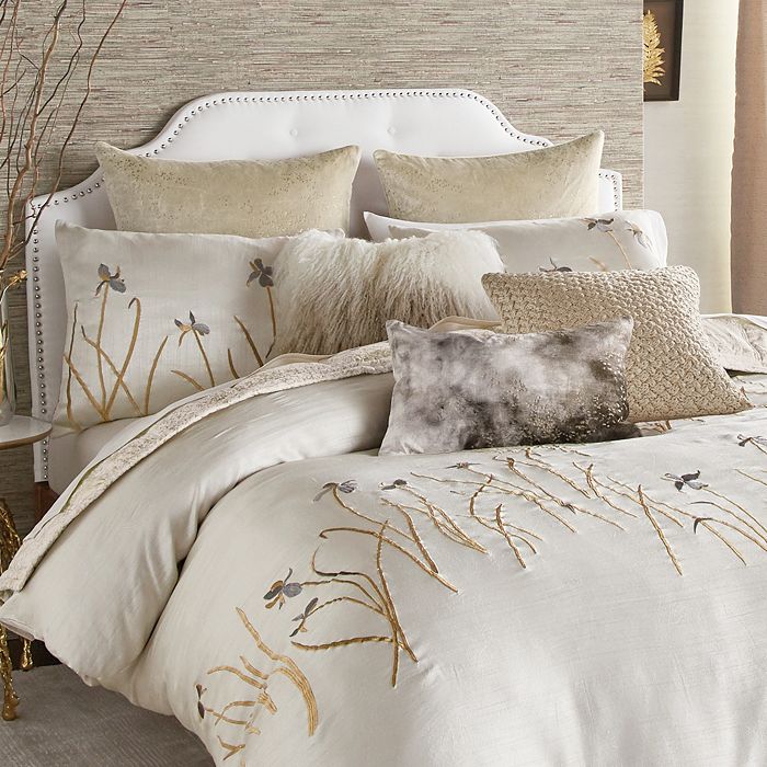 Michael Aram Iris Embroidered Duvet Cover King Bloomingdale S