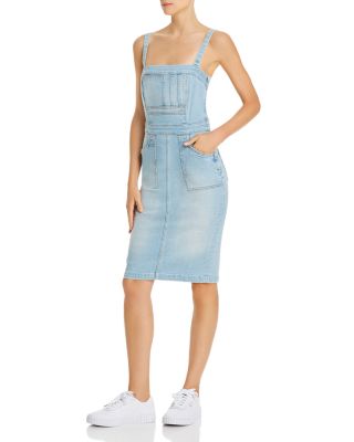 mother denim dress