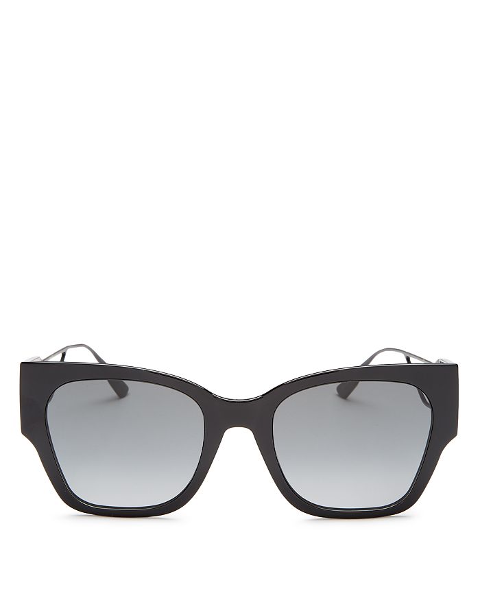 Dior Women's 30 Montaigne 1 Square Sunglasses, 55mm In Black/gray