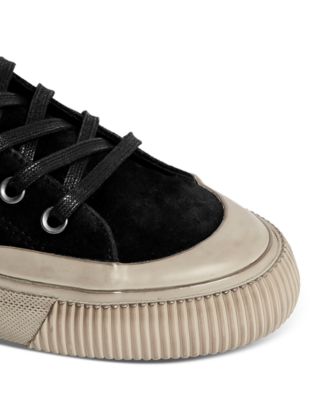 dumont high top suede trainers