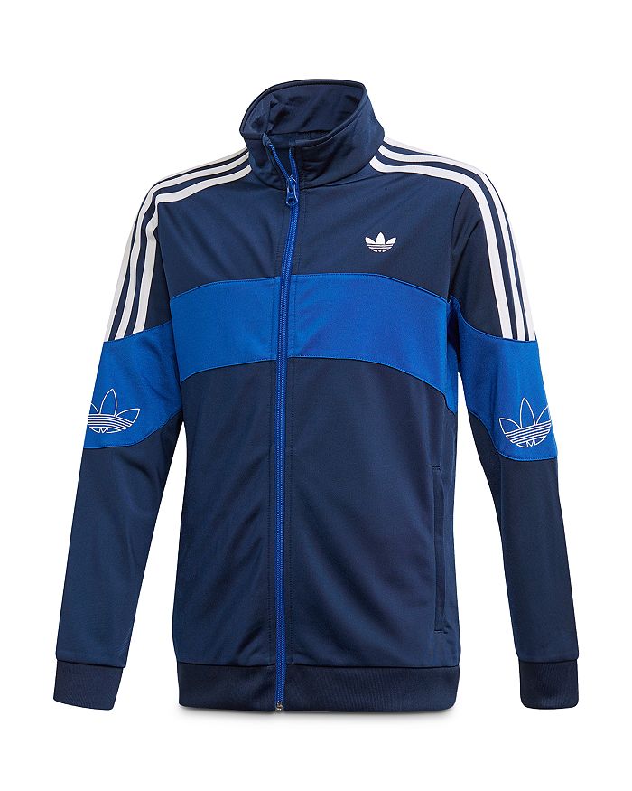 ADIDAS ORIGINALS ADIDAS GIRLS' BANDRIX COLOR-BLOCK TRACK JACKET - BIG KID,FM4465