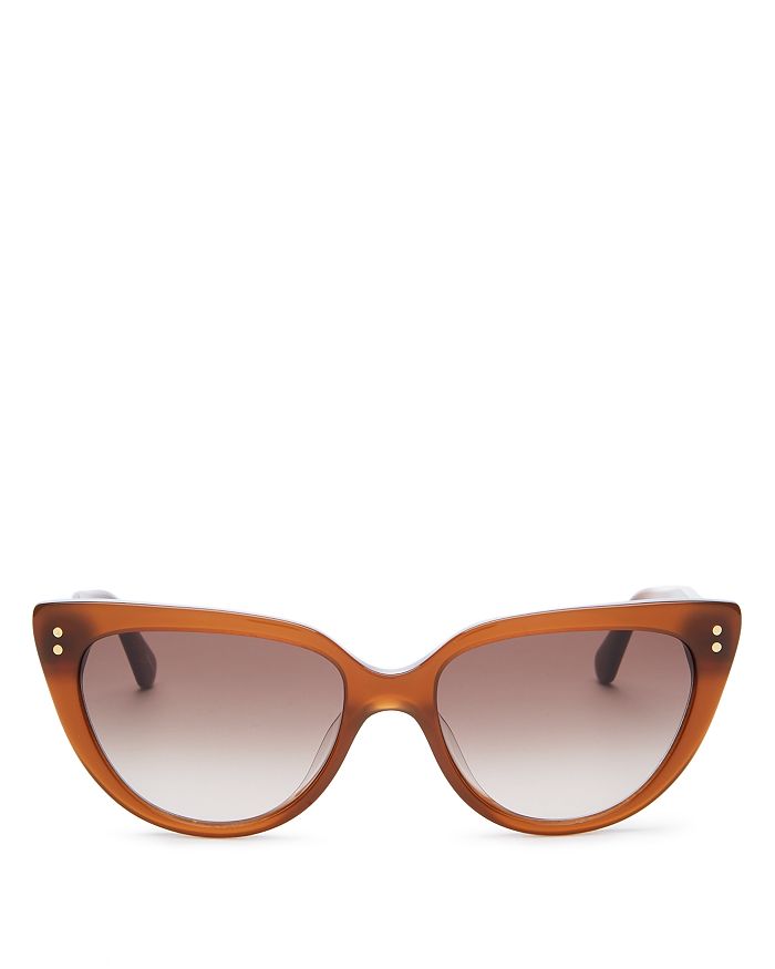 Kate Spade New York Women's Alijah Cat Eye Sunglasses, 53mm In Brown/brown Gradient