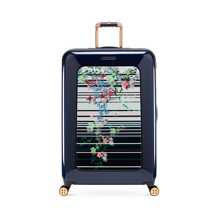 Ted Baker Take Flight Pergola Stripe Large Trolley Suitcase ...