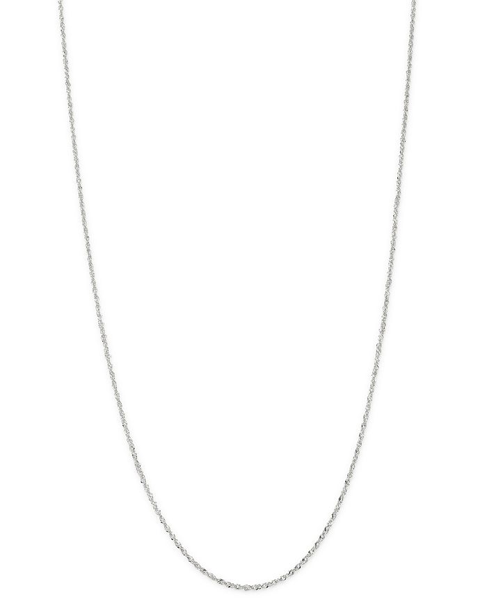 Bloomingdale's Perfectina Link Chain Necklace In 14k White Gold, 16 - 100% Exclusive