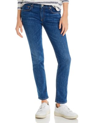 rag & bone - Dre Low-Rise Slim Boyfriend Jeans in Mission Ci