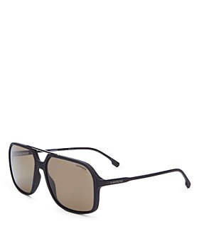 Carrera - Unisex Polarized Brow Bar Square Sunglasses, 59mm