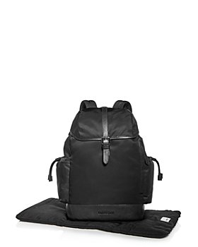 Burberry - Leather Trim Nylon Baby Changing Backpack