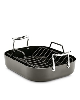 All-Clad - Essentials Non-Stick Small Roaster with Rack